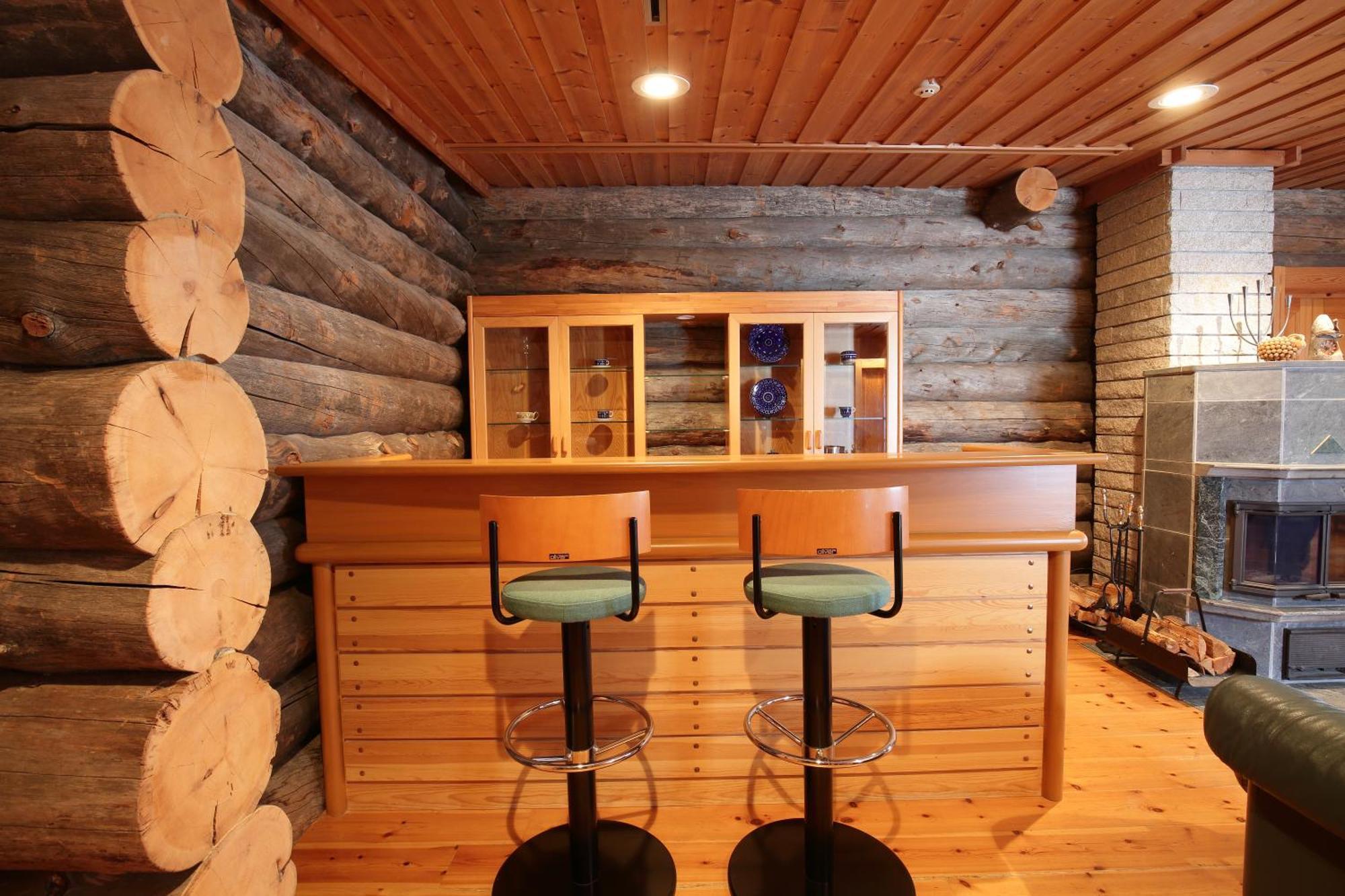 Log Hotel The Maple Lodge Iwamizawa Exterior photo